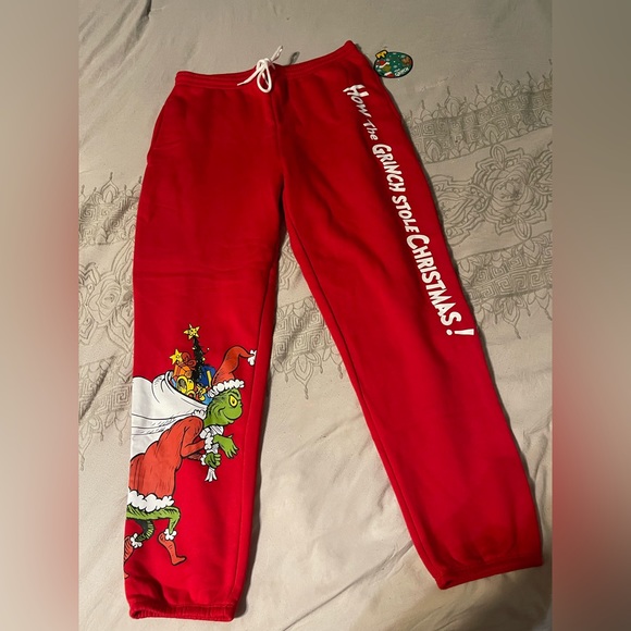 Pants & Jumpsuits Christmas Grinch Joggers Sweats Poshmark